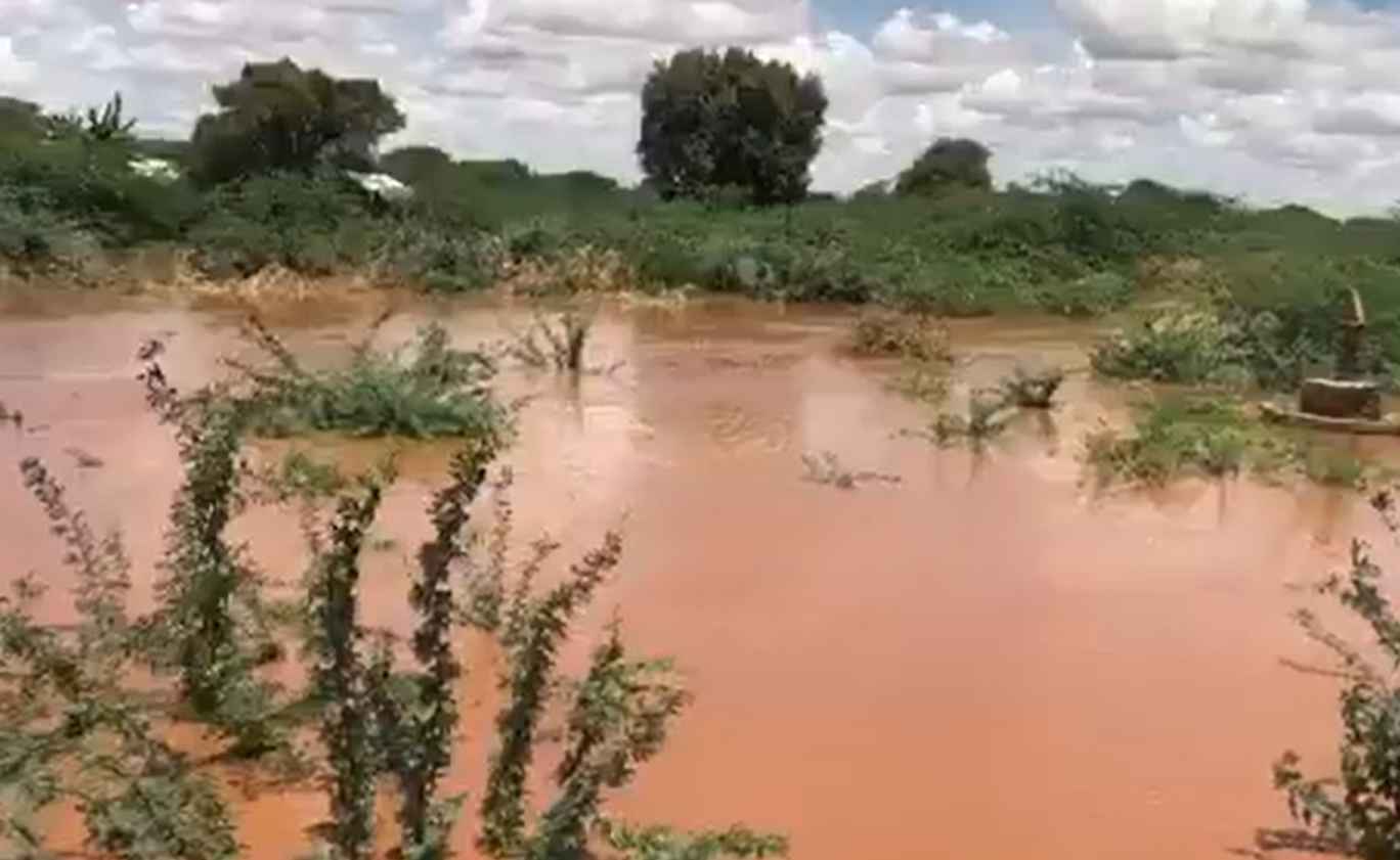 File image of floods in Tana River.